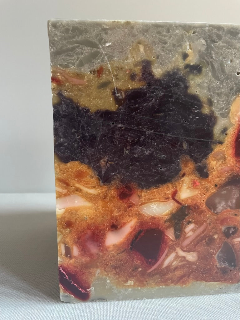 Vintage Arhaus recycled wax vase