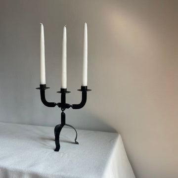 Vintage metal candlestick