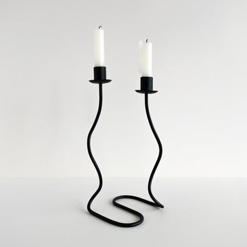 Connected squiggle candlestick