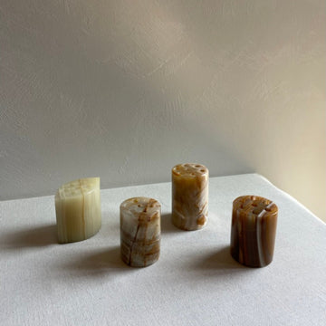 Onyx pencil holders