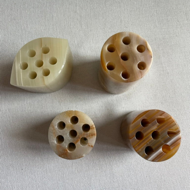 Onyx pencil holders