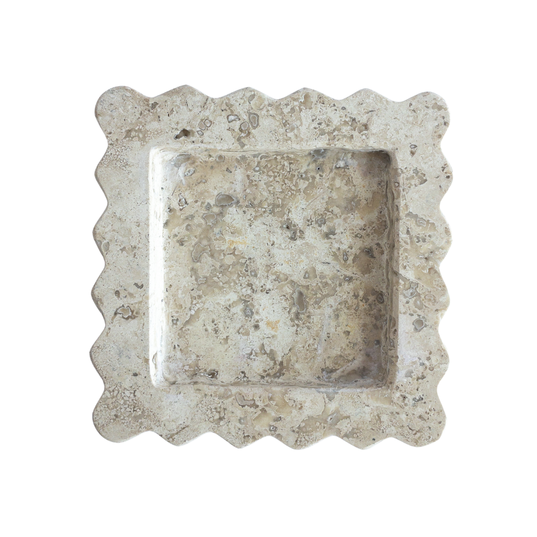 Onda catchall - travertine