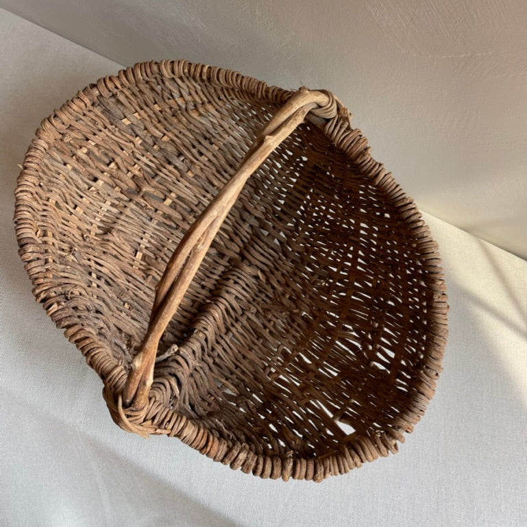 Antique woven basket