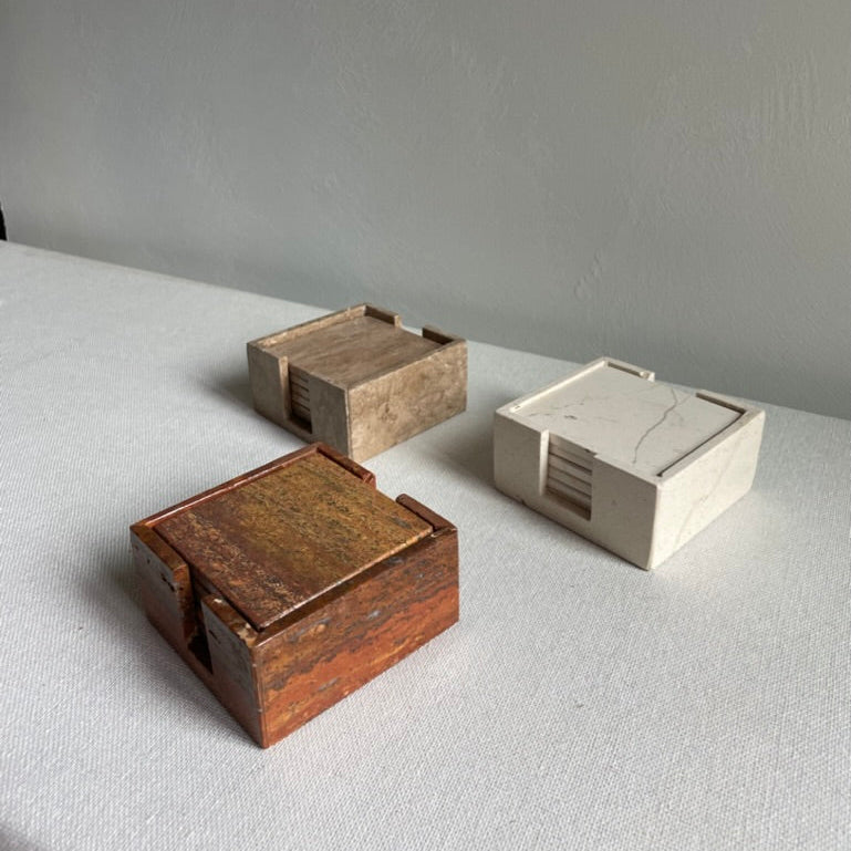 Coaster set - marble