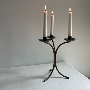 Vintage metal candle stick