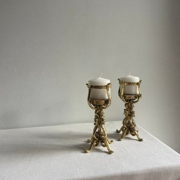 Goblet candle holders
