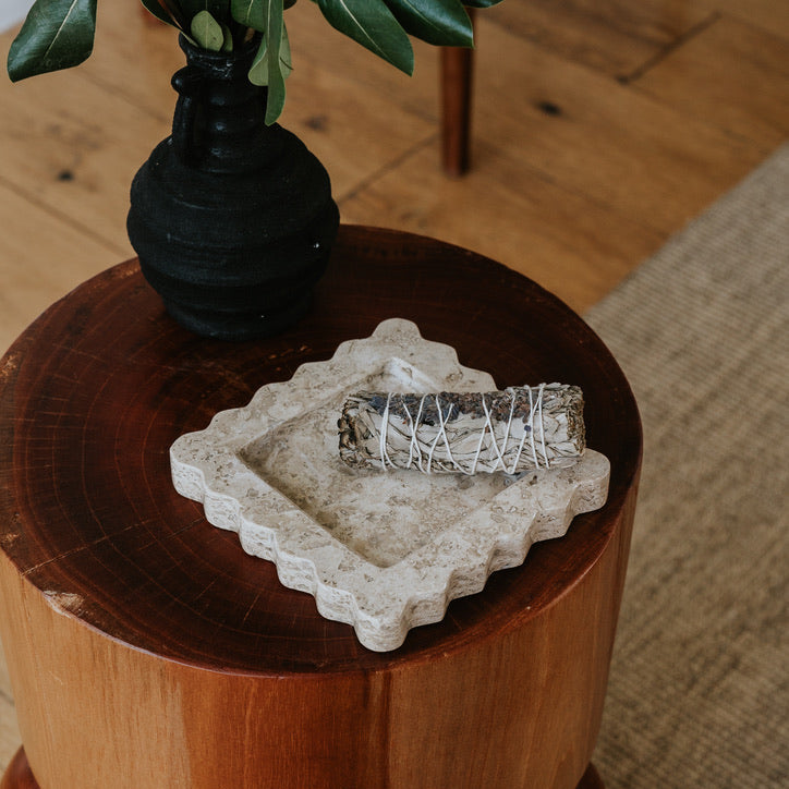 Onda catchall - travertine