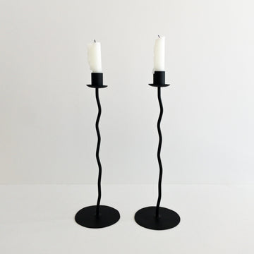 Dinner Party Edition: Wave Candle Stick Set