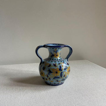 Portuguese hand-painted vase