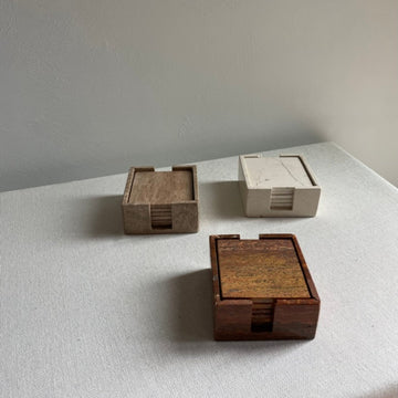 Coaster set - marble