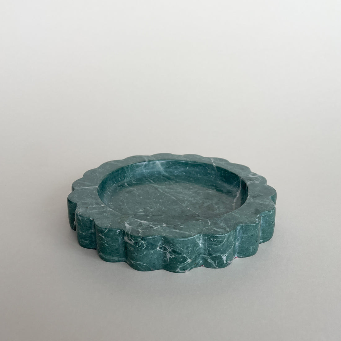 Flor catchall - emerald marble