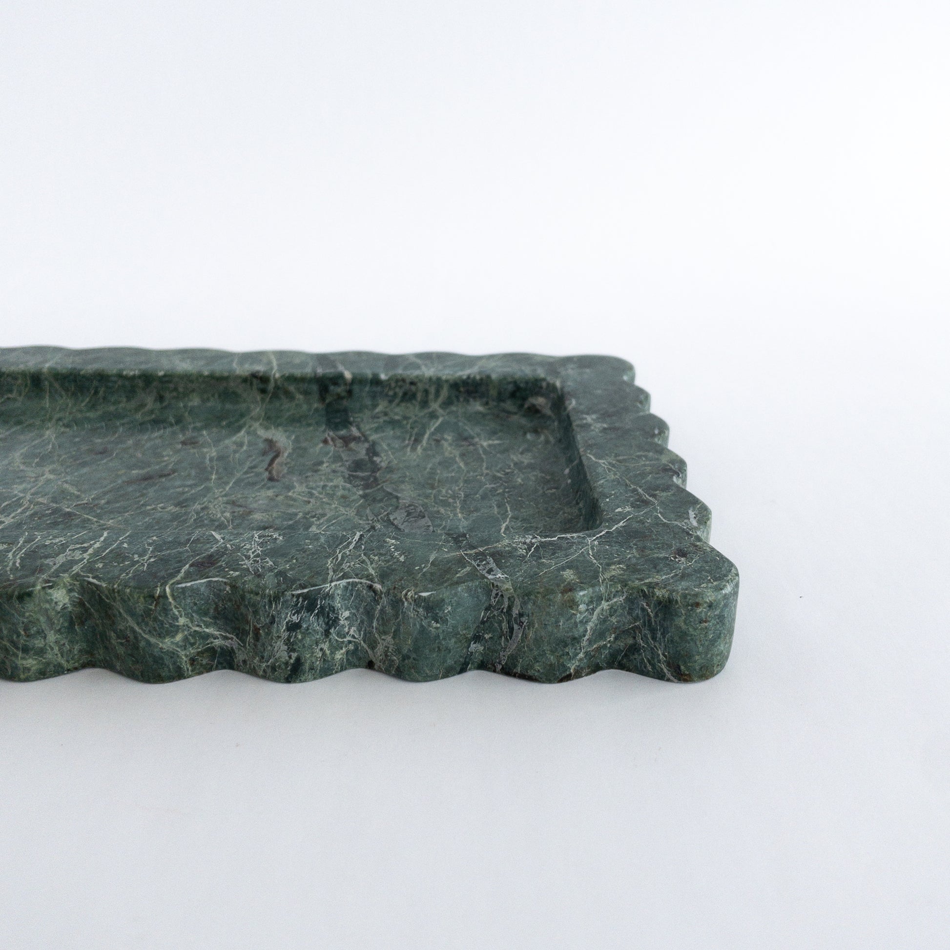 polished stone tray surface texture