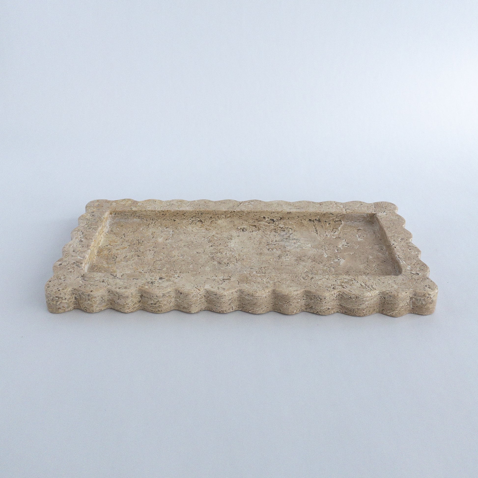detailed view of handcrafted marble surface