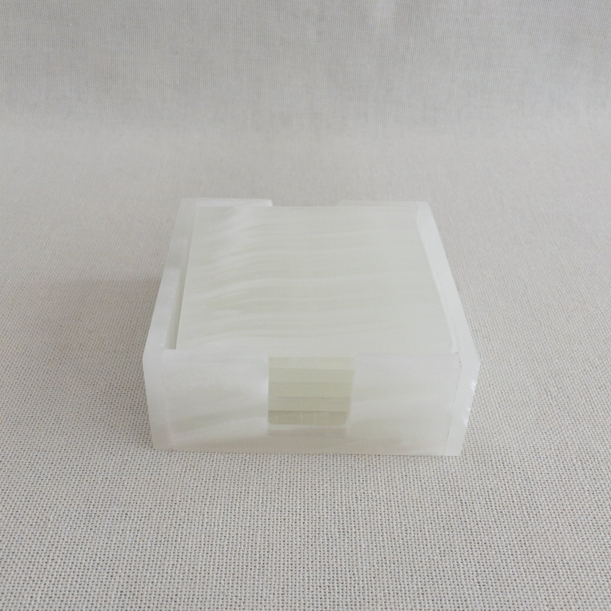 natural stone coasters in case
